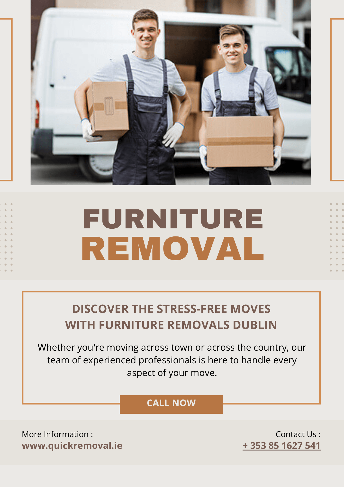 furniture removals dublin